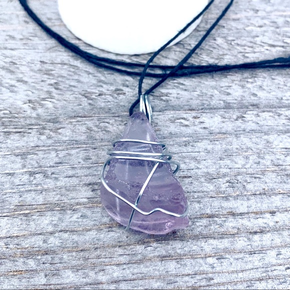 Jewelry - 💜💫 Rare Lavender Seaglass Necklace